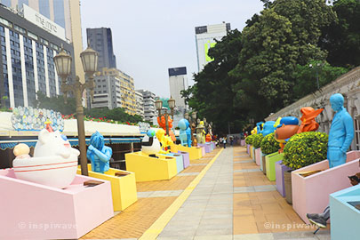 Hong Kong Avenue of Comics Stars 