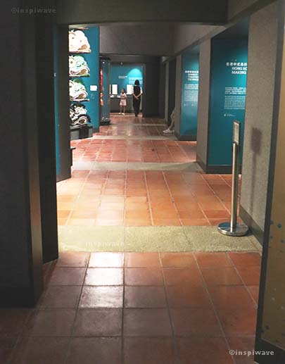 Exhibition of various cultural things and backgrounds