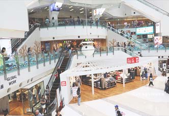 Inside Metro Plaza