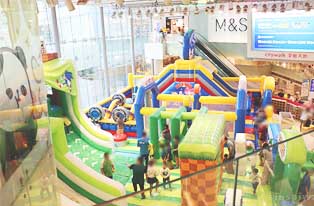 Jumptopia large inflatable air cushion