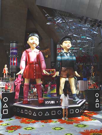 Langham Place Event Squid Game x Kyubi