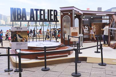NBA Atelier Booth