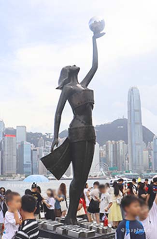 Statue of the Goddess for HK movies