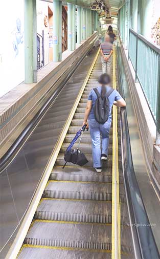 The world s longest escalator
