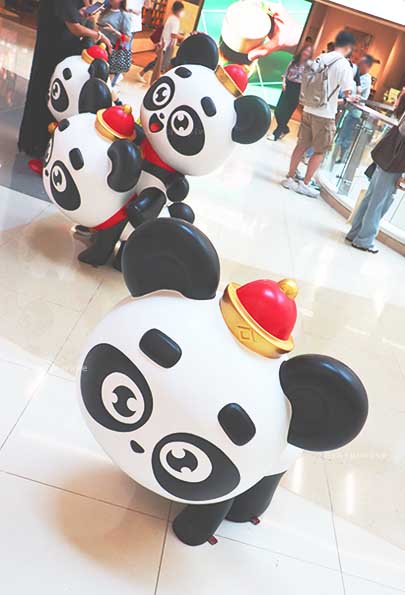 Panda Display at the apm mall