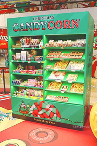 Cityplaza Christmas Candy Corn Shelf
